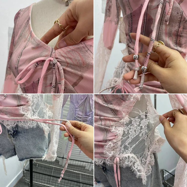 Groovy Lace Fantasy Top