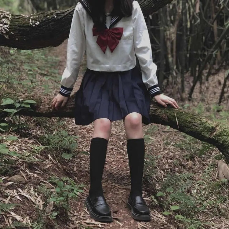 Sailor-Style School Uniform