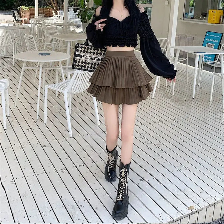 Sweet Layered Cake Skort – Moody Quick Ship (U.S. Only)