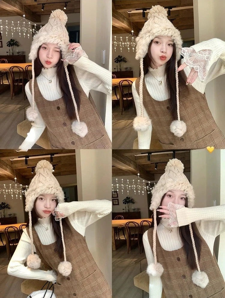 Lace Reverie Mock Neck Top