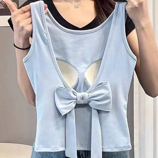 Backstage Bow Backless Tank Backstage Bow Backless Tank