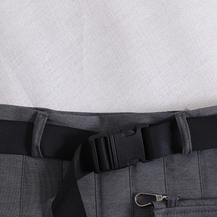 Gothic Streetwear Pleated Skort with Belt