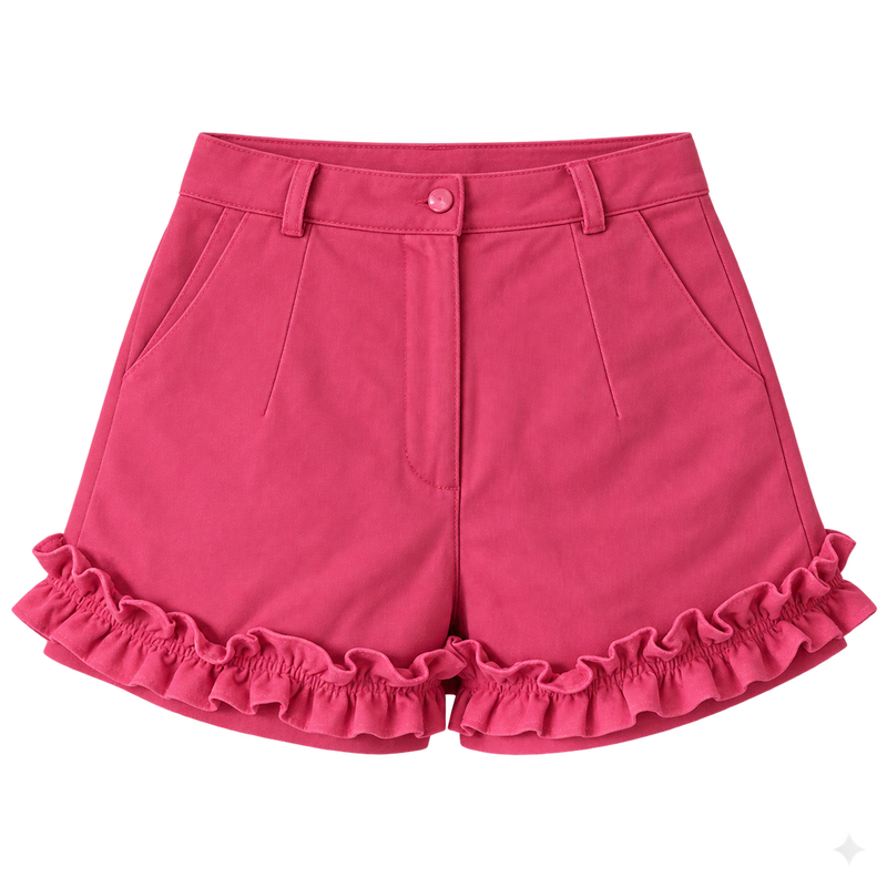 Sugar Swirl Ruffle Shorts