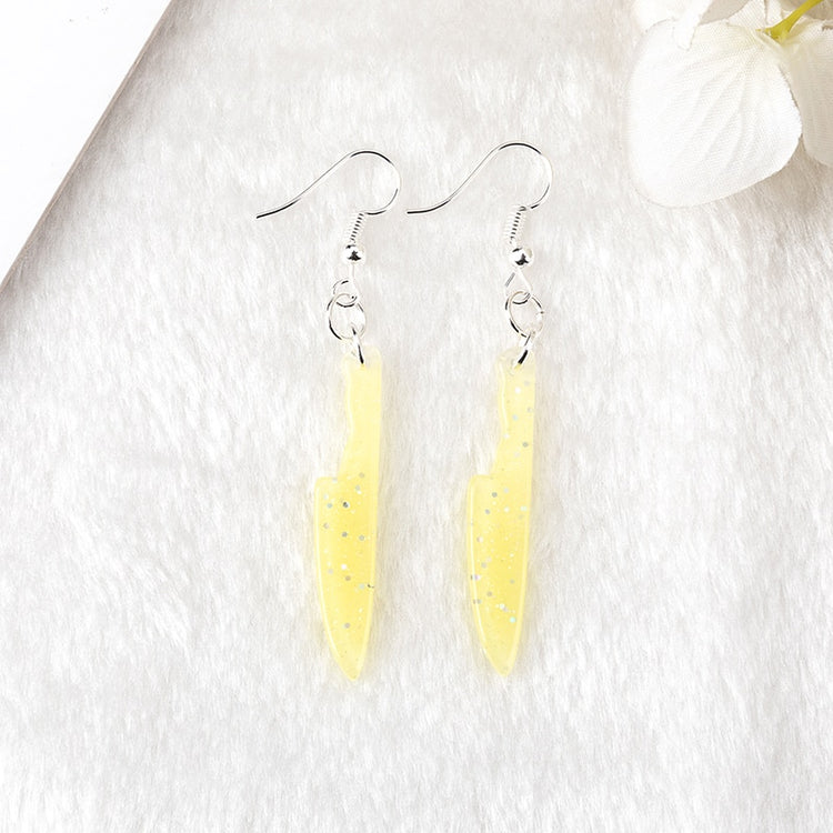 Knife Drop Earrings