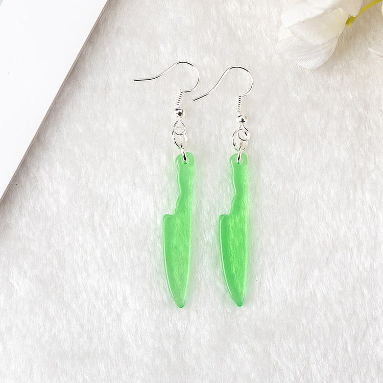 Knife Drop Earrings