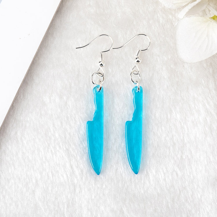 Knife Drop Earrings