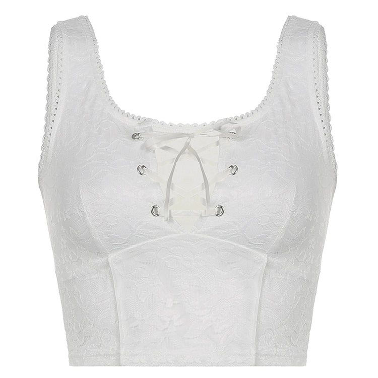 Floral Vintage Style Crop Top