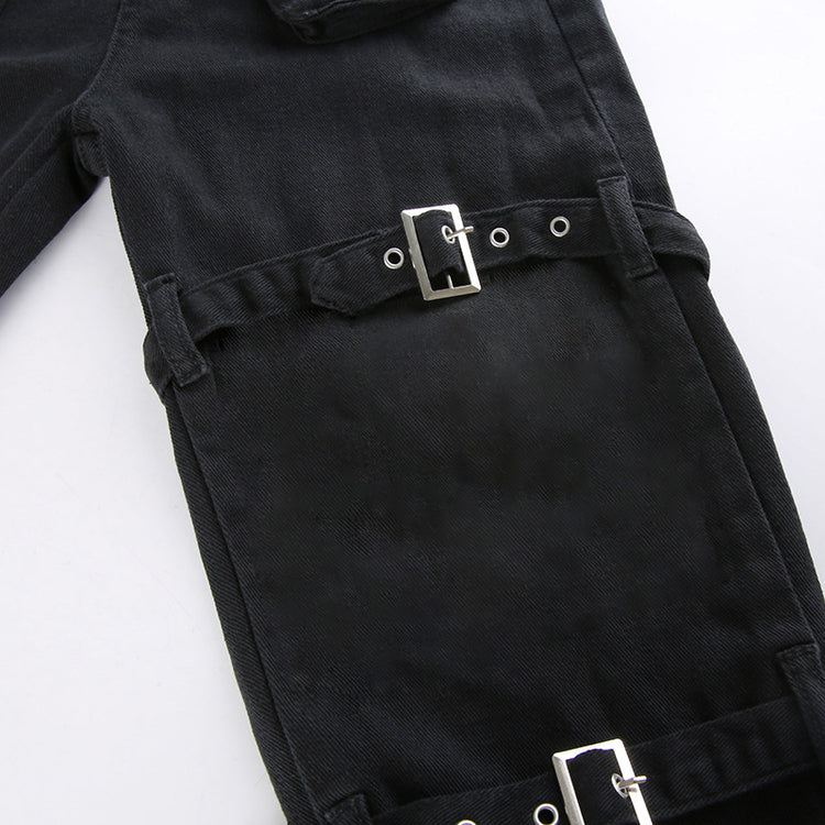 Gothic Buckle Pants
