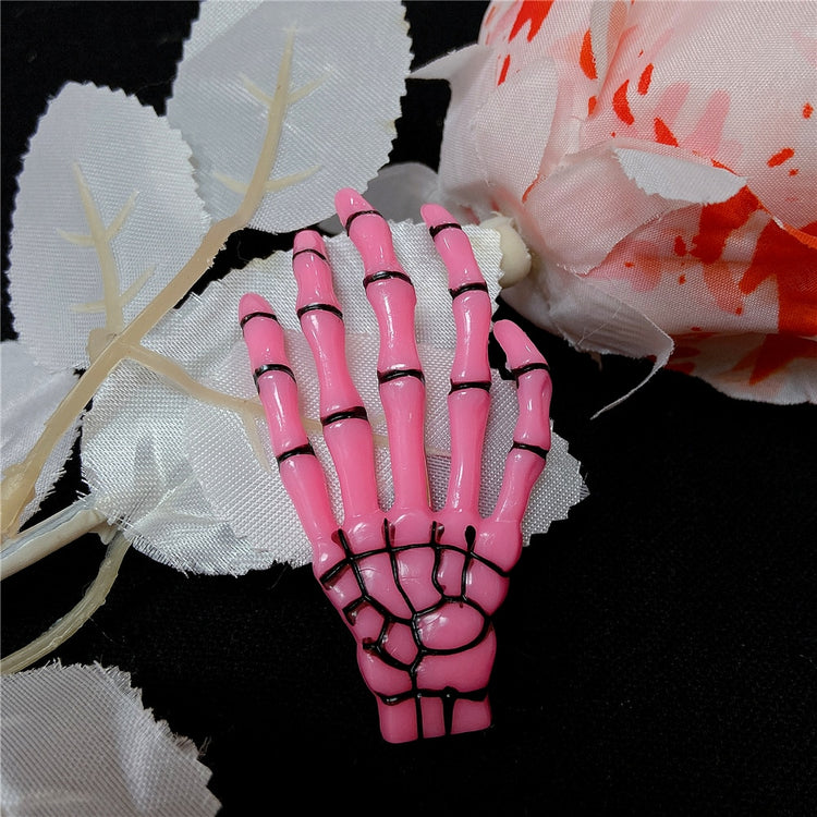 Skeleton Hand Hair Clip