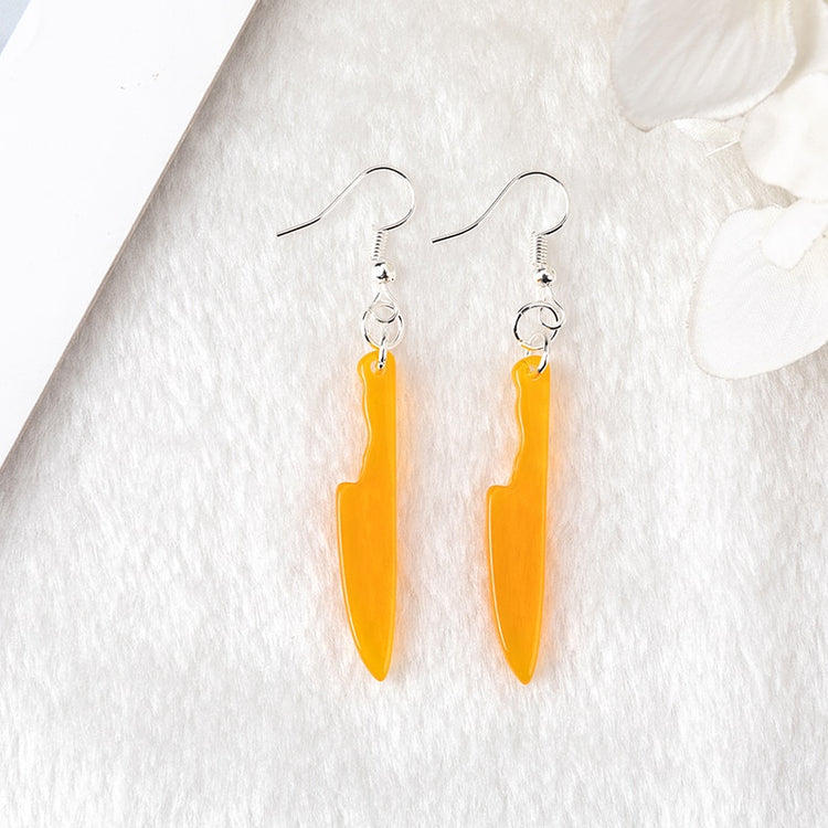 Knife Drop Earrings