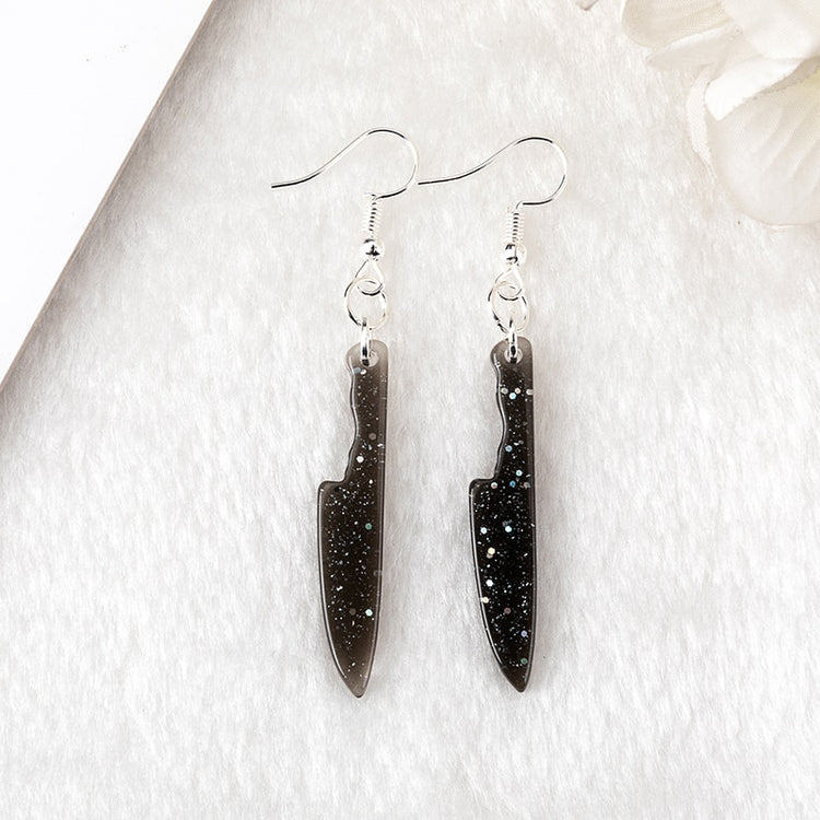 Knife Drop Earrings