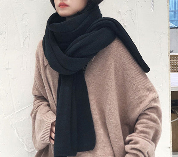 Cozy Solid Color Scarf Cozy Solid Color Scarf