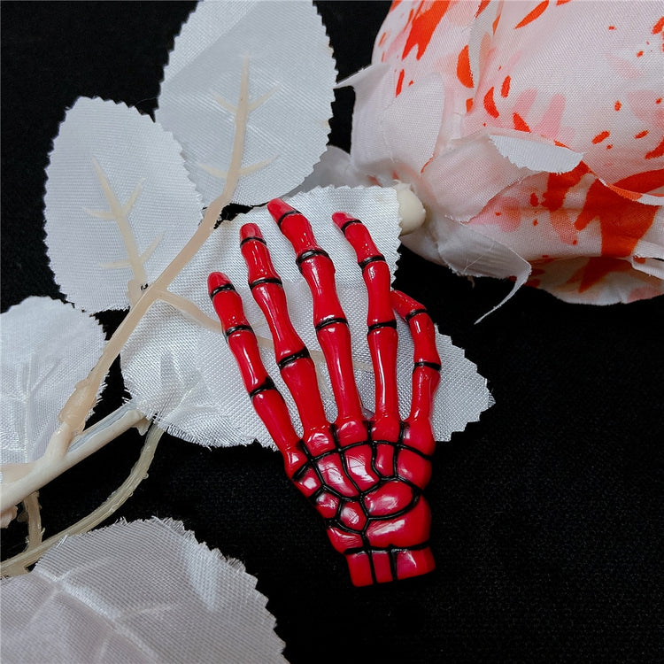 Skeleton Hand Hair Clip