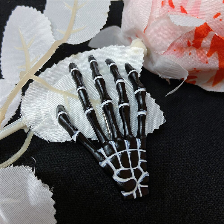 Skeleton Hand Hair Clip