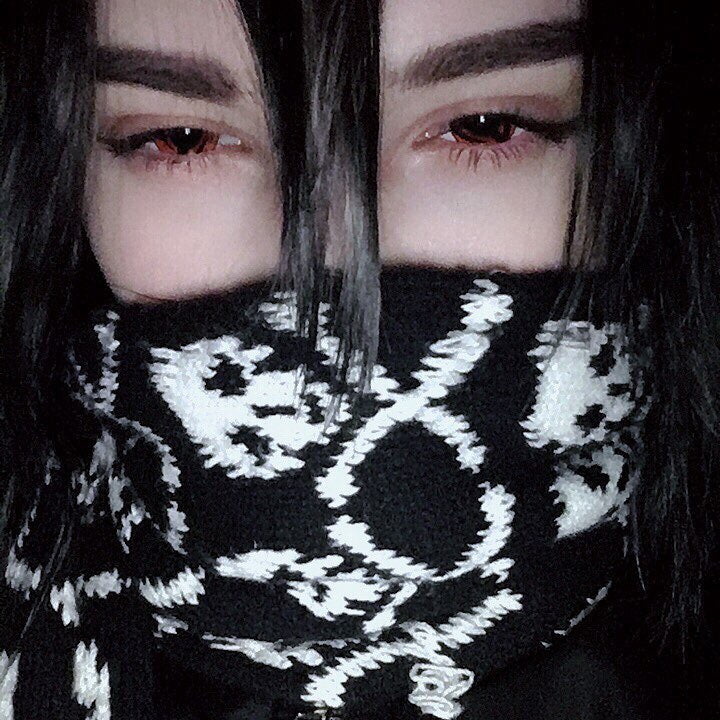Punk Skull Scarf