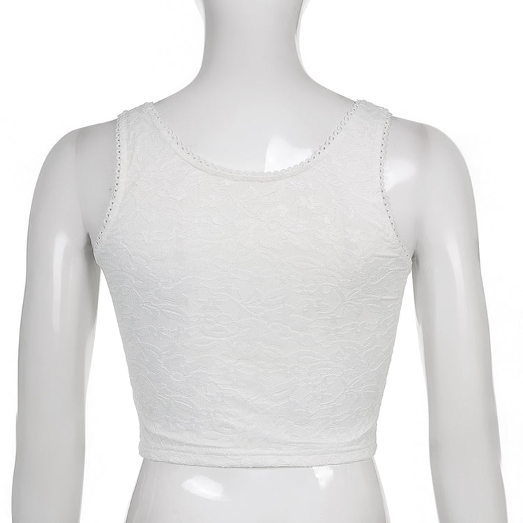 Floral Vintage Style Crop Top