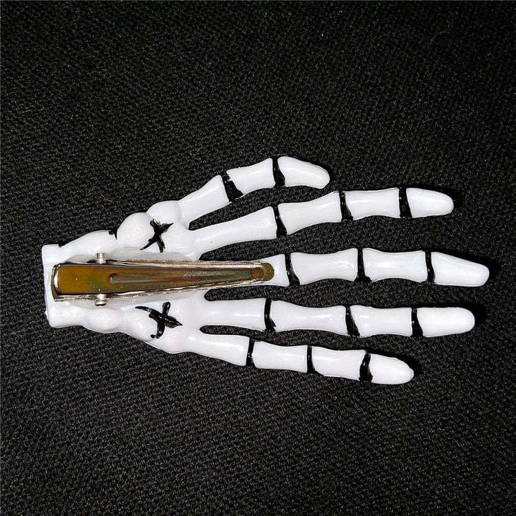 Skeleton Hand Hair Clip