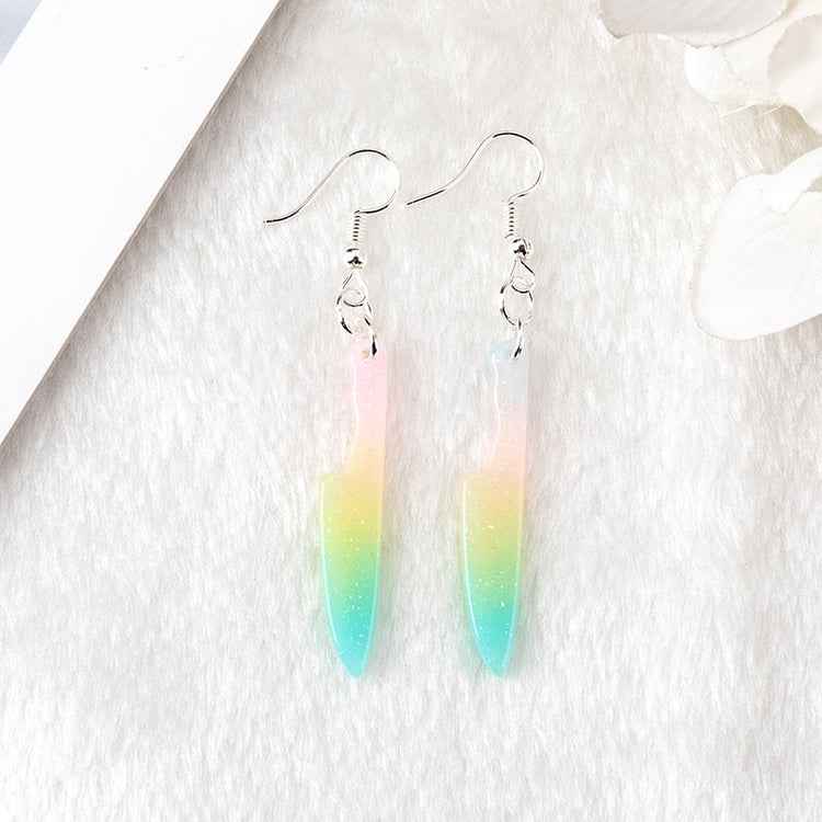Knife Drop Earrings