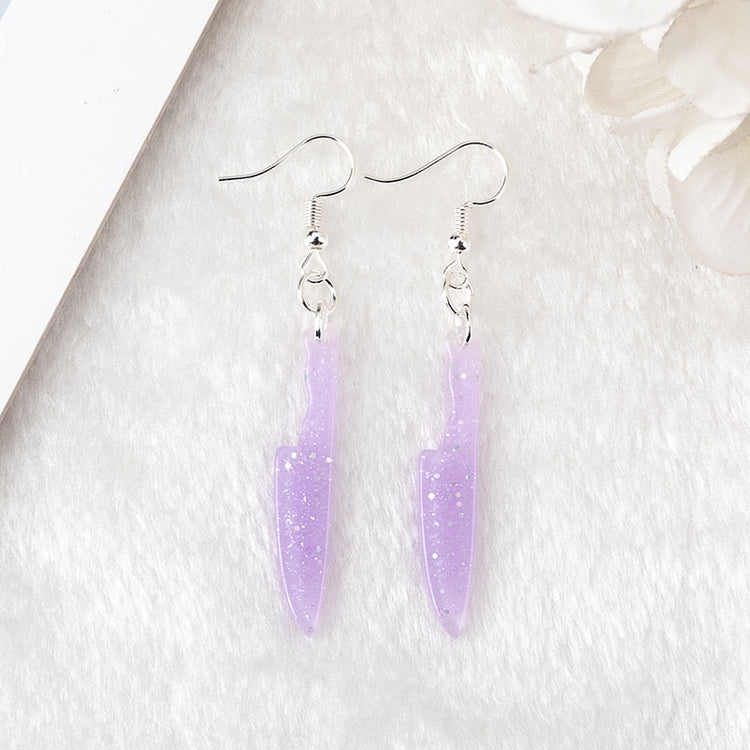 Knife Drop Earrings