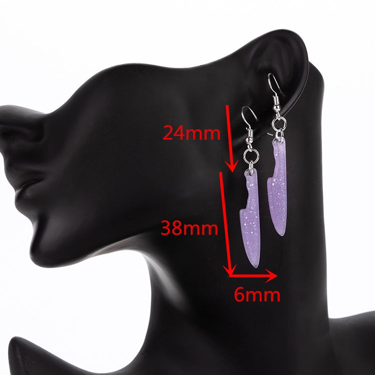 Knife Drop Earrings
