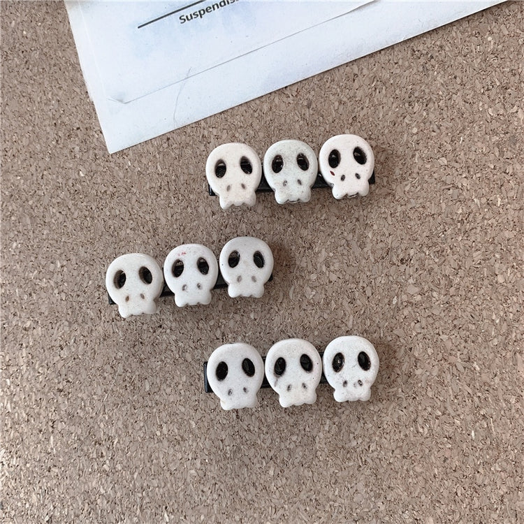 Cute Skull Hair Clip