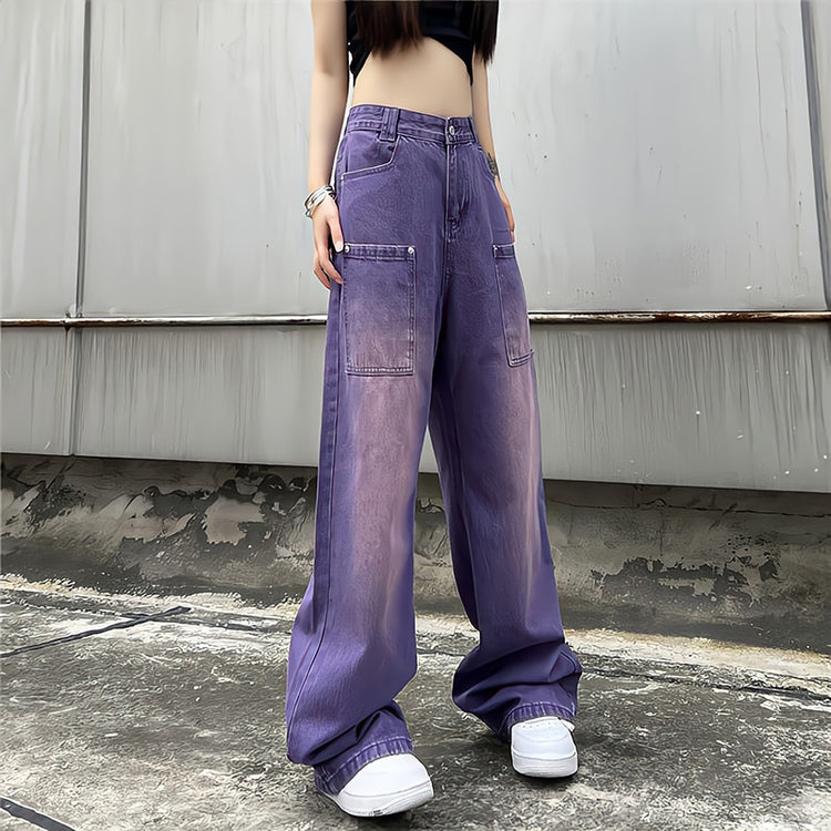 New Wave Gradient Washed Jeans – Moody Quick Ship (U.S. Only)