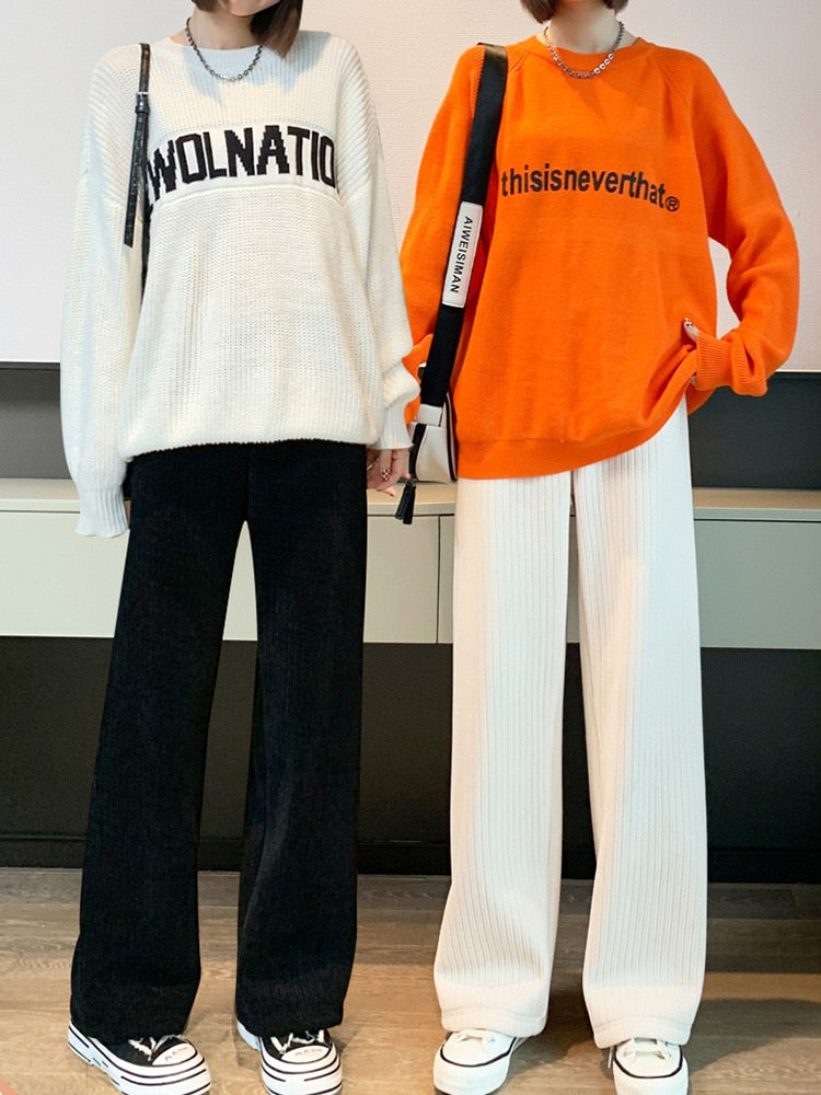 Fleece-Lined Textured Pants