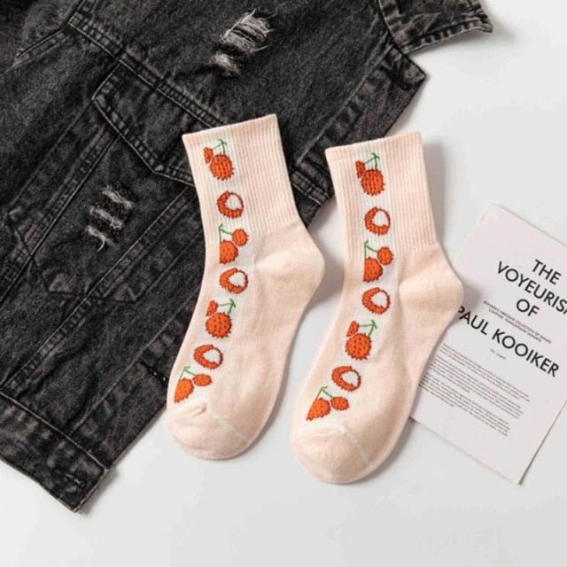 Fruit Stripe Socks