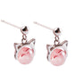 Strawberry Cat Earrings