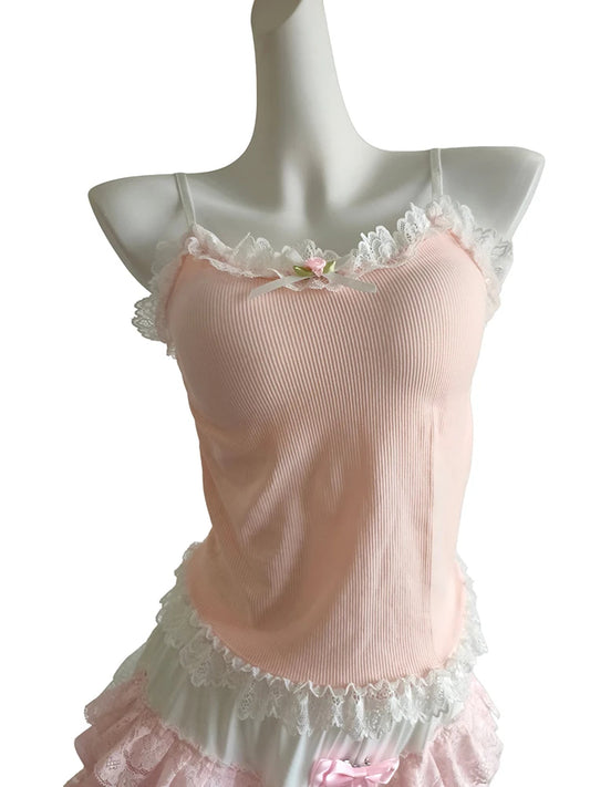 Soft Bloom Lace Cami – Local Stock