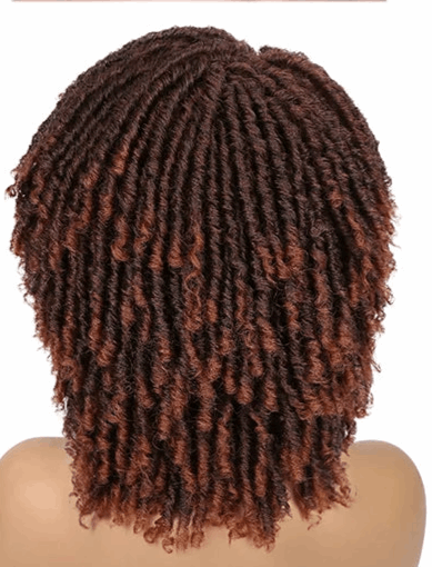 Short Faux Locs Wig