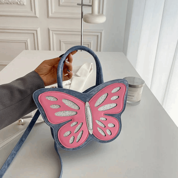 Sparkling Butterfly Handbag