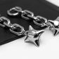 Chained Morning Star Earrings