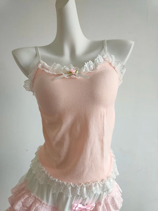 Soft Bloom Lace Cami – Local Stock