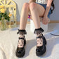 Sheer Heart Lace Ruffle Socks