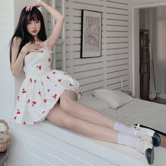 Berry Cherry Mini Dress