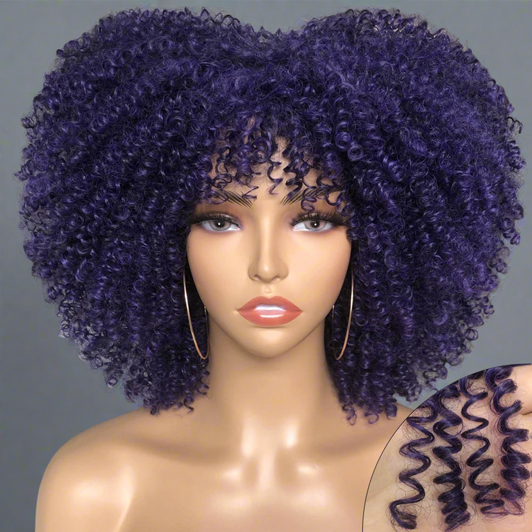 Colorful Curly Afro Wig