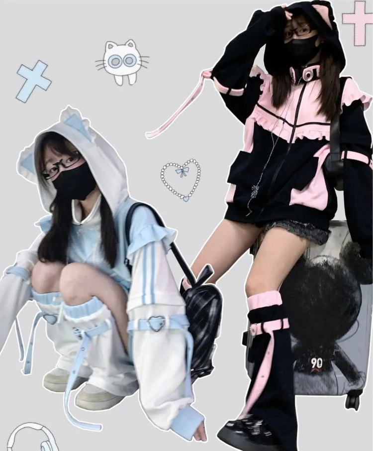 Kawaii Cyber Kitty Jacket