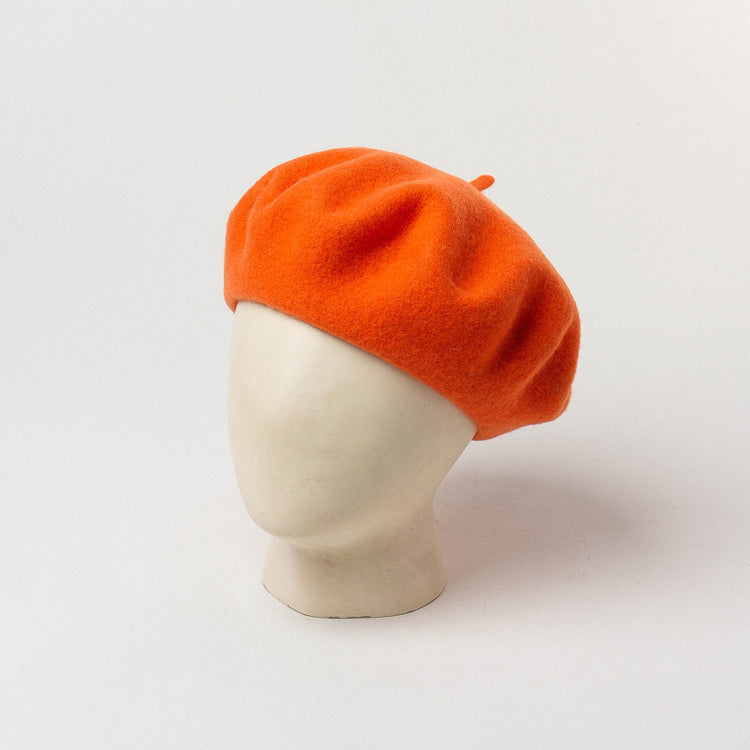 Solid Color Woolen Beret