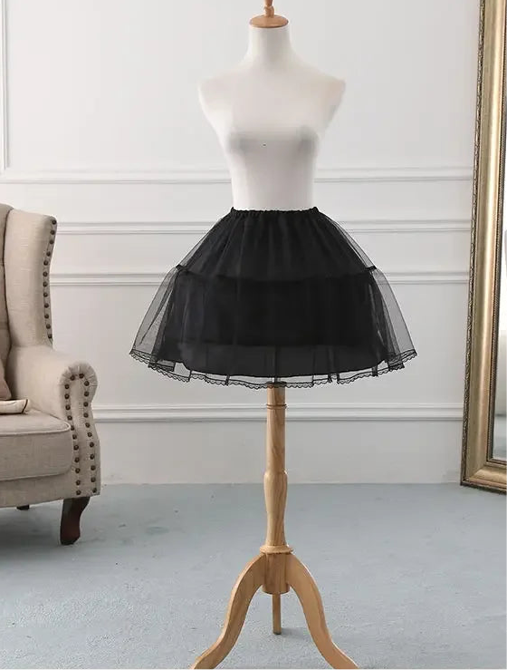 Adjustable Hooped Mesh Petticoat