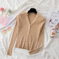 Wavy Cut Cardigan