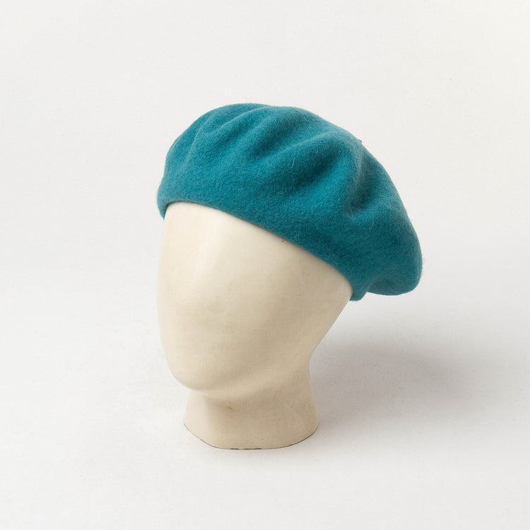 Solid Color Woolen Beret