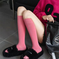 Candy Color Knee High Socks