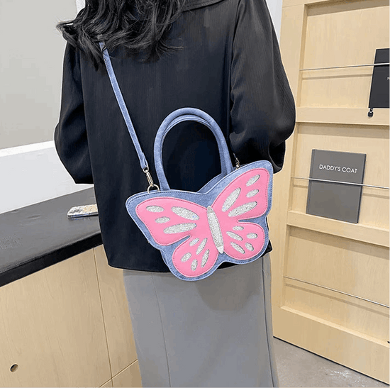 Sparkling Butterfly Handbag