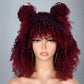 Colorful Curly Afro Wig