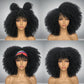 Colorful Curly Afro Wig