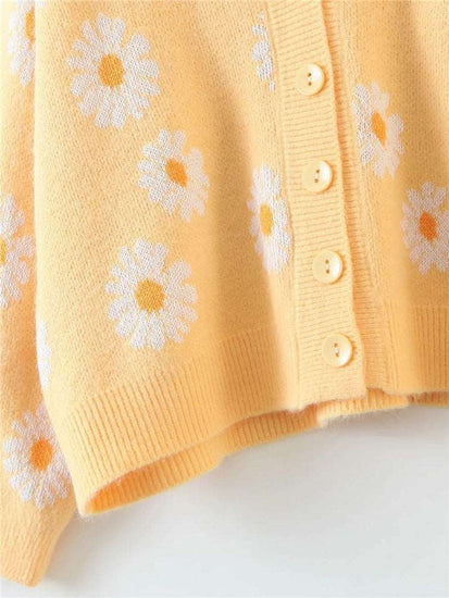 Daisy V-Neck Cardigan