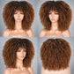 Colorful Curly Afro Wig