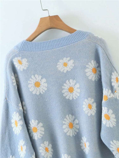 Daisy V-Neck Cardigan