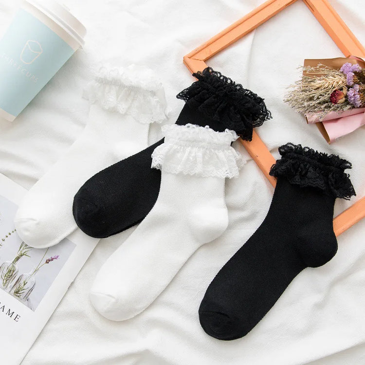 Frill Seeker Socks